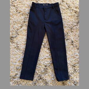 Zara Navy Boys Textured Suit pants, Size 8, lightly worn